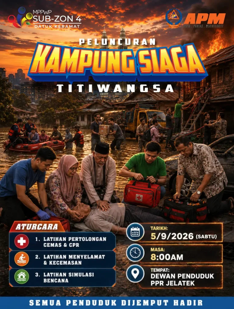Poster-Program-Kampung-Siaga-221-APM-KL - kampung datuk keramat bakal lahirkan first responder - anak keramat